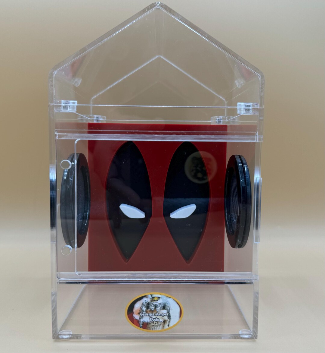 3-D deadpool Jumping Spider Enclosure 5x5x8 - Etsy