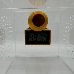 Hide-Grometer Digital Hygrometer holder/hide with or w/o hygrometer *Built In Magnet*