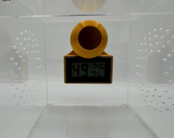 Hide-Grometer Digital Hygrometer holder/hide with or w/o hygrometer *Built In Magnet*