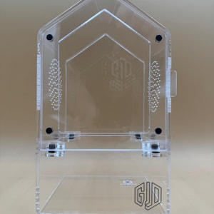 4x4x7” Tarantula Cribs “Canopy”  jumping spider enclosure