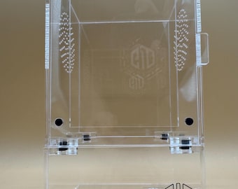 4x4x7” Tarantula Cribs “Bricktop”  jumping spider enclosure