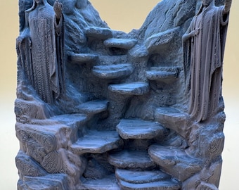 3D  Stone Watcher background for jumping spider and invertebrate enclosures