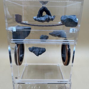 Magnetic rock ledge/hide/bridge bundle *built in magnet*