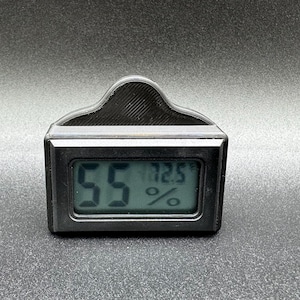 Magnetic Digital Hygrometer cover (with our w/o hygrometer) *Built In Magnets*