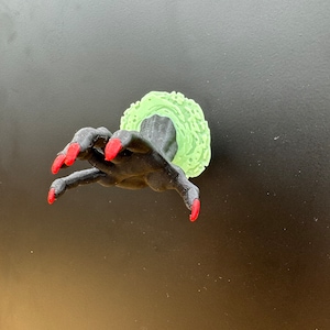 Creepy Hand glow ledge for jumping spiders and invertebrates *Built In Magnet*