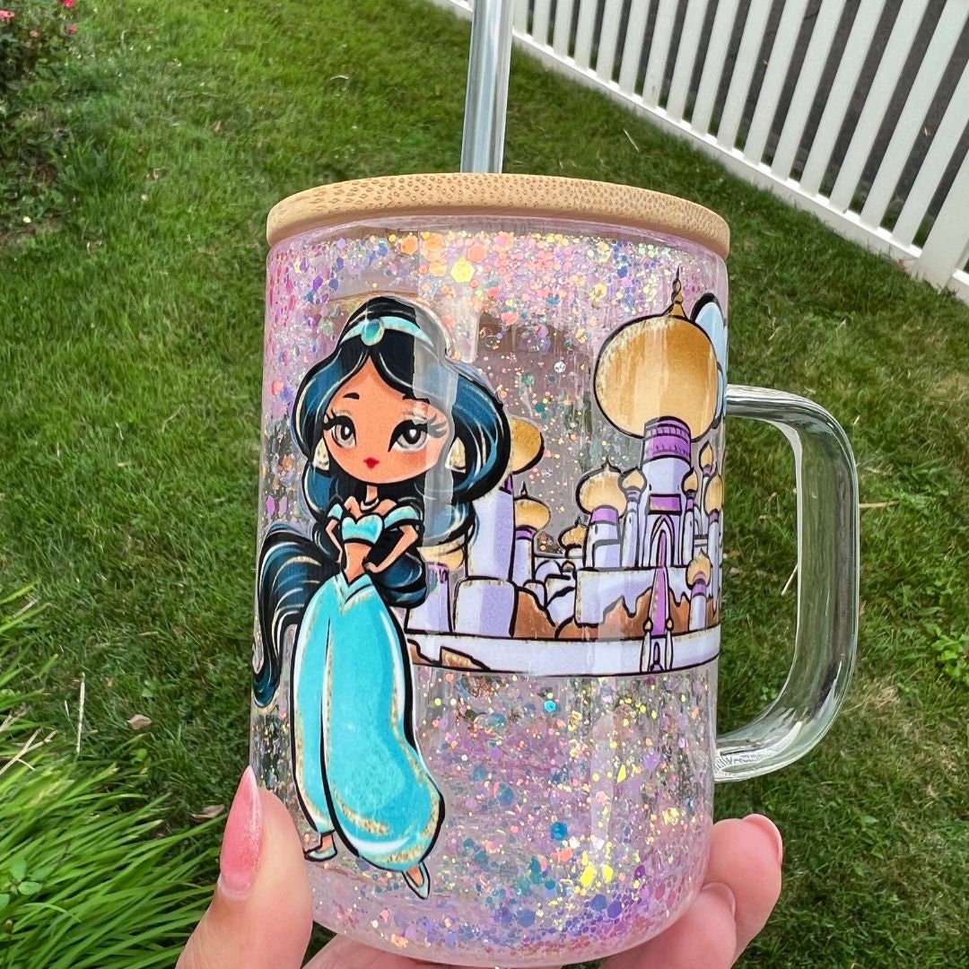 NIB~Disney Aladdin Princess Jasmine Tea Set~Girls Disney Tea Party Set~