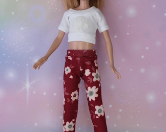 Handmade clothes for 1/6 scale kids Sister dolls, 9 inch dolls-TOP or PANTS