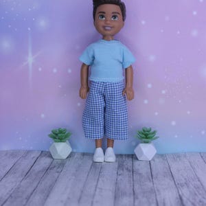 Handmade clothes for 1/6 scale boy kids dolls, 5.5 inch dolls and similar size dolls- SHORTS
