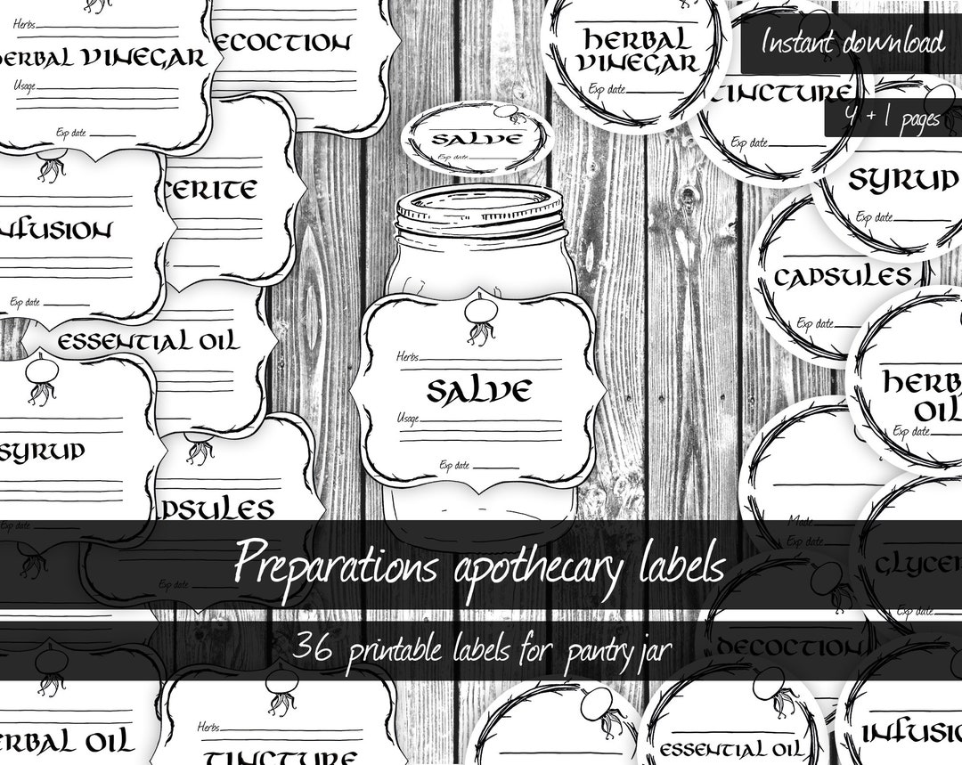 herbalist-apothecary-labels-jar-labels-herbal-preparations-custom