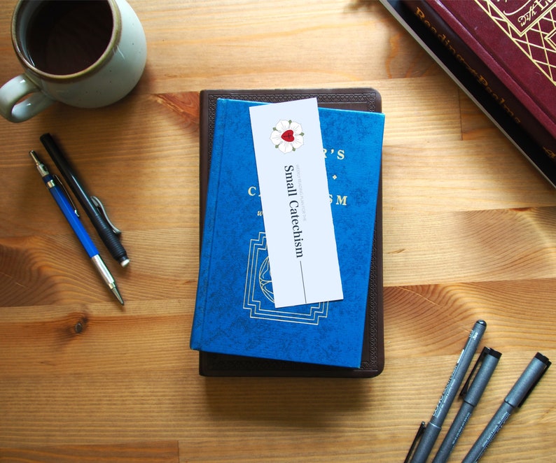 Catechism Reading Bookmark Digital Download Etsy