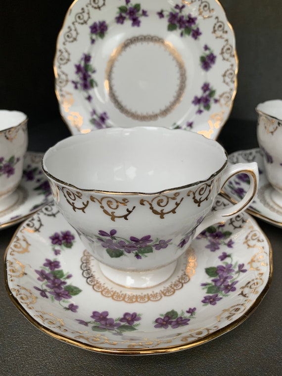 Colclough bone china tea set hotsell