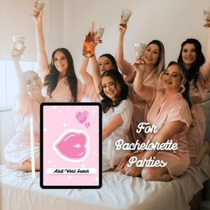 Bachelorette Word Search Game | Adult Word Search | Bachelorette Activity | Party Games for Women | Printable Word Search | PDF Word Search