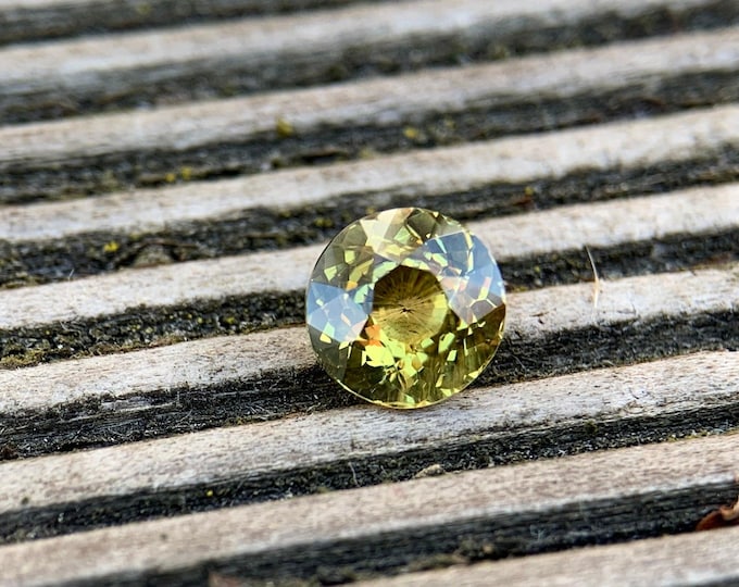 1.00ct. Natural Yellow Garnet Grossular | Natürlicher Gelber Mali Granat | 6mm | gemstone | Edelstein | gem | unheat | jewelry #1072
