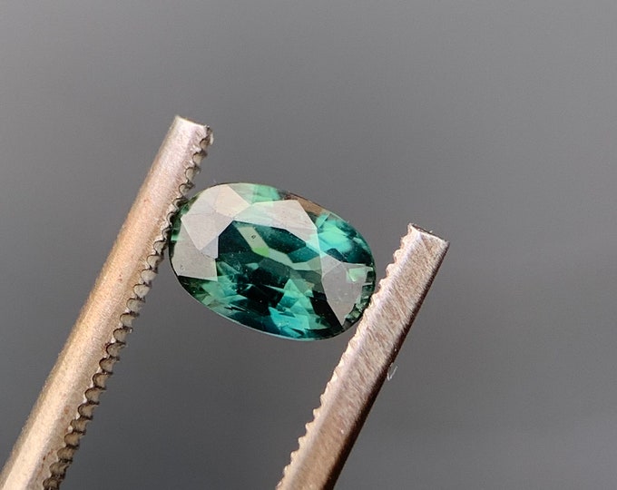 0.49ct. Blue Green Sapphire | Blue Green Sapphire | 5.5x3.5 | Australia | oval cut | loose natural gemstone | collector stone | Heated #974