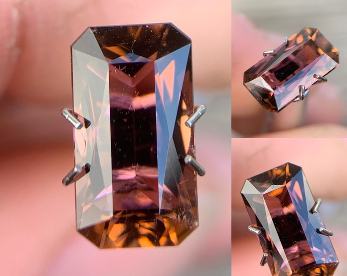4.67ct. Tri Color Tourmaline AAA+ | natural tourmaline tri-colored | pink orange violet | gemstone | gemstone | jewelry | gem | #924