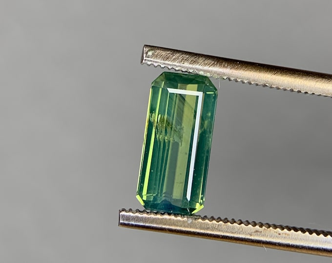 1.24ct. Natural Green Sapphire | Sapphires | octagon | green sapphire | Madagascar | gemstone | Gemstone | unheat | jewelry | gem | #987