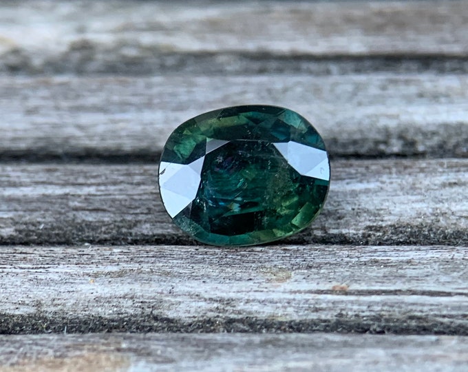 1.13ct. natural sapphire blue green | natural Sapphire | 6.7x5.5 | Unheat | natural gemstone | gemstone | jewelry | collector jewelry #984