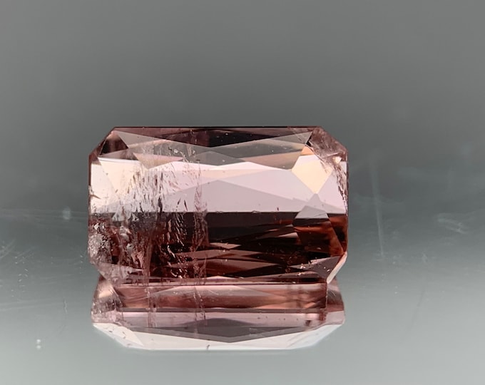 1.51ct. Orange pink tourmaline | Tourmaline pink | scissor cut | Gemstone faceted | gemstone | unheat | natural stone | jewelry #929