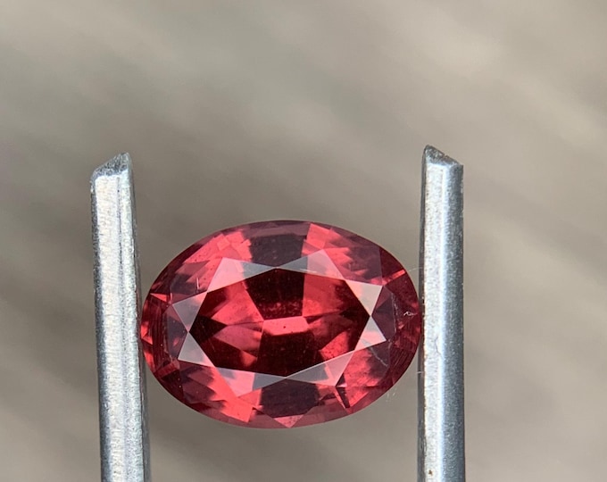1.95ct. natural Malaya garnet | Tanzania | natural Malaya garnet | precision cut | gemstone | gemstone | jewelry | Gem | Jewelry #1929