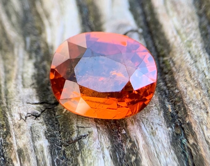 2.20ct. natural Fanta Madarin Garnet | 9x7.3 mm | Namibia | Spessartine Garnet | gemstone | unheated gemstone | untreated | Gem #818
