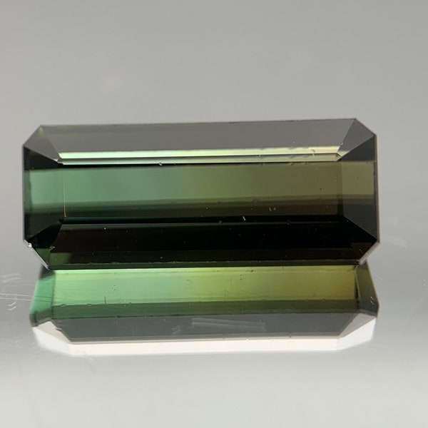 4.74 ct AA Grüner Turmalin- Green tourmaline Nigeria facettiert jewellery loose gemstone precious cut stone collector minerals faceting