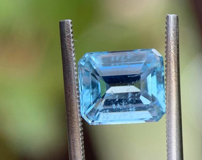 1.69ct AA Aquamarine Untreated Beryl | Aquamarine Fine Beryl No Heat | Gemstone | Gemstone | Gem | Jewelry | Jewelry #1439