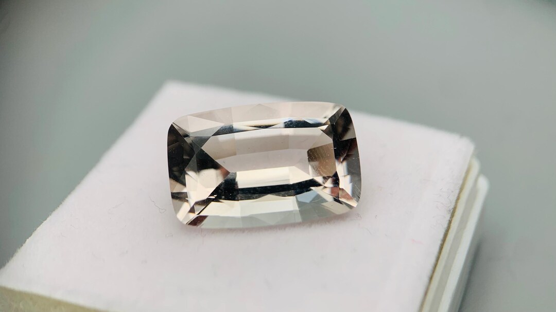 Collana Con Granato 2.2 Pollici Ciondolo In Argento Sterling 925 Con Granato Del Mozambico - Pietra Preziosa 2,2", Fatto A Mano Morganite Strappa Tempo - Foto 3