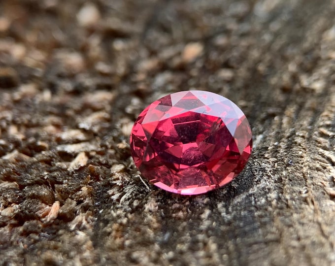 2.11 ct. natural Malaya Garnet | Tanzania | natural Malaya Garnet | precision cut | gemstone | gemstone | jewelry | Gem | Jewelry #1925