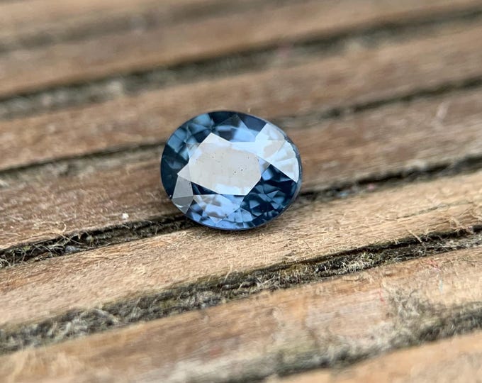0.91 ct. Natural blue sapphire | natural blue sapphire | 6 x 5 mm oval | VS | gemstone | Madagascar | jewelry | gemstone | gem #1114