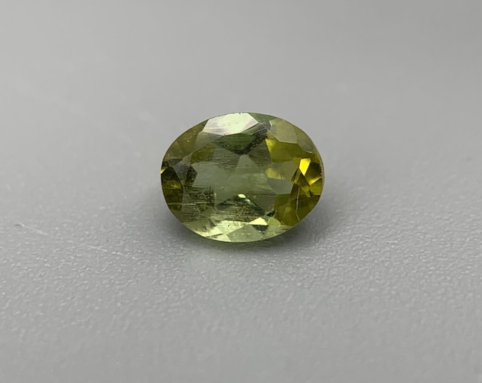 0.45 ct. natural green tourmaline | verdelite 5 x 4 mm | Mozambique | Natural Green Tourmaline | Gemstone | Gem #1227