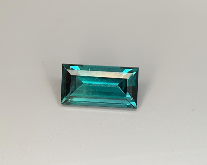 1.11ct Blue Tourmaline Brazil Indigolite | Precision cut 8.4x4.5 mm | Blue Tourmaline | Gemstone | Gemstone | Jewelry | Gem #2208