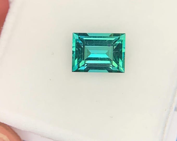 1.09ct Blue Tourmaline Brazil Indigolite | Precision cut 7.0x5.2 mm | Blue Tourmaline | Gemstone | Gemstone | Jewelry | Gem #2204