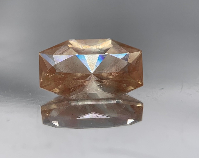 2.48ct. Oregon Sunstone | USA Oregon | custom Octagon cut | Sonnenstein | unbehandelter Edelstein | natural Gemstone | jewelry #1047