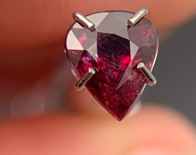 1.51ct. Natural Ruby | Natural Ruby | Tanzania | 7x6 | Gemstone | heated | Mineral | collector stone | gemstone | jewelry | gem #1019