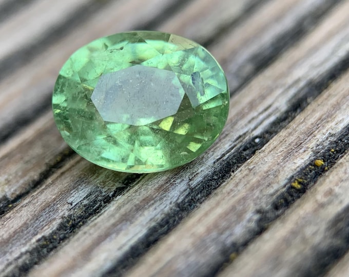 3.45 ct. Natural Mint Green Tourmaline | Mozambique | Natural Mint Green Tourmaline | Gemstone | gemstone | jewelry | Gem #1353