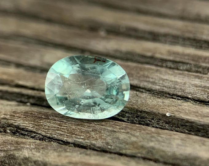 1.45ct Green Beryl 8.5x6.4 Africa - green Beryl loose natural gemstone mineral stone jewelry genuine goldsmith stone #804