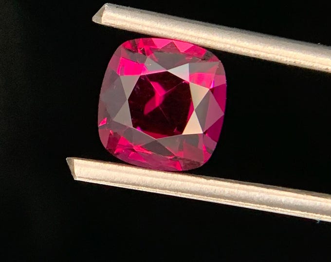 2.11ct. Natural Rhodolite Garnet | Genuine rhodolite garnet | Tanzania | natural gemstone | gem | Pillow gemstone | jewelry #1933