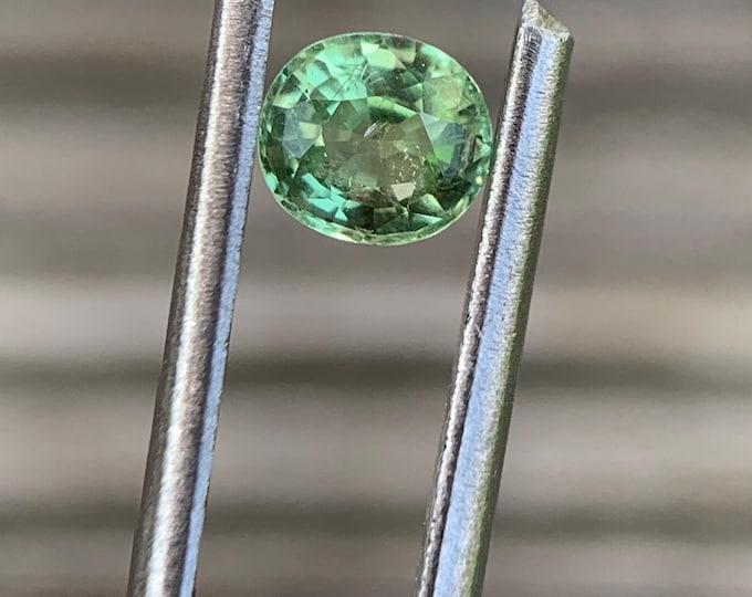 0.49ct. Natural Green Tsavorite Garnet Tanzania 4.9x4.3 mm #1117