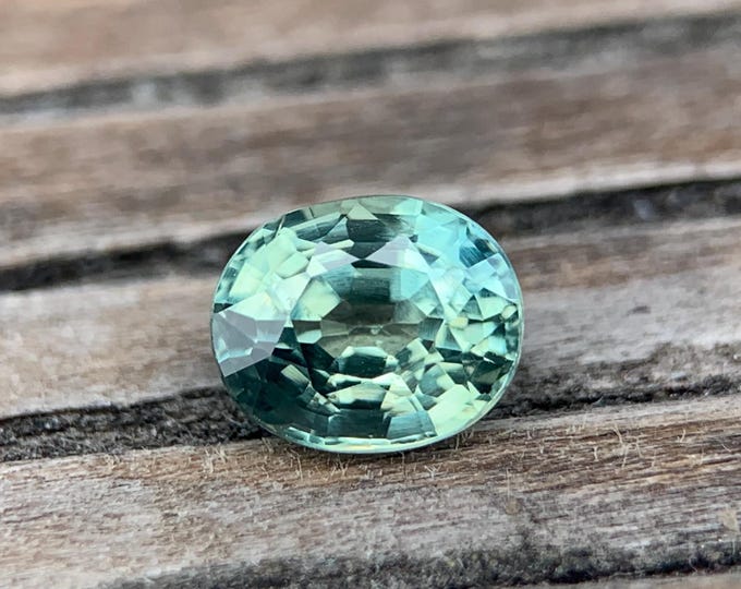 0.96 ct. Natural green blue sapphire | no heat | Natural blue green sapphire | Madagascar | gemstone | gemstone | jewelry | Gem # 1474