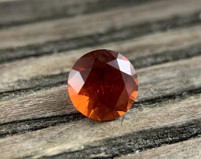 1.39ct. natural Malaya garnet | Tanzania | natural Malaya garnet | 6.4x4.3 | gemstone | gemstone | jewelry | Gem | Jewelry #1920