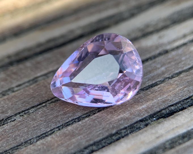 5.08 ct. Natural Pink Kunzite | VS pear | Natural Pink Kunzite Spodumene | Afghanistan | Gemstone | jewelry | gemstone | gem #1395