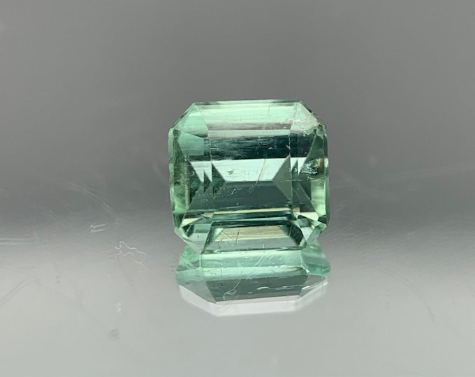 1.19ct. Mint Grüner natürlicher Turmalin | natural Tourmaline | mintgreen Verdelith | Edelstein | jewelry | gem | VVS | Afghanistan #910