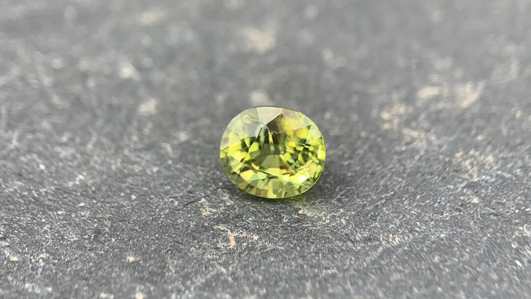 Tourmaline Chrome D'Afrique Naturelle - 5 X 4.5 Mm - 0.41 Carats - P493.161t