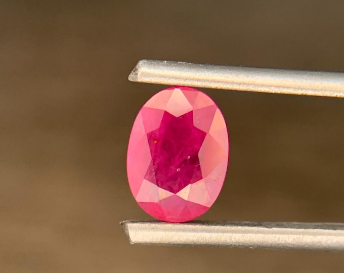 0.98ct. Natural Purplish Red Ruby | Natural Ruby | Mozambique | Heated | Heated | #1206