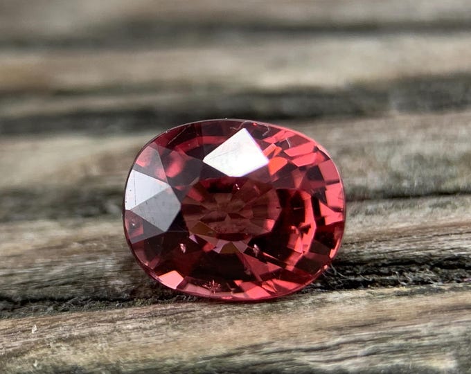 1.57ct. Natural Rhodolite Garnet | Genuine rhodolite garnet | Tanzania | natural gemstone | gem | oval gemstone | jewelry #1454
