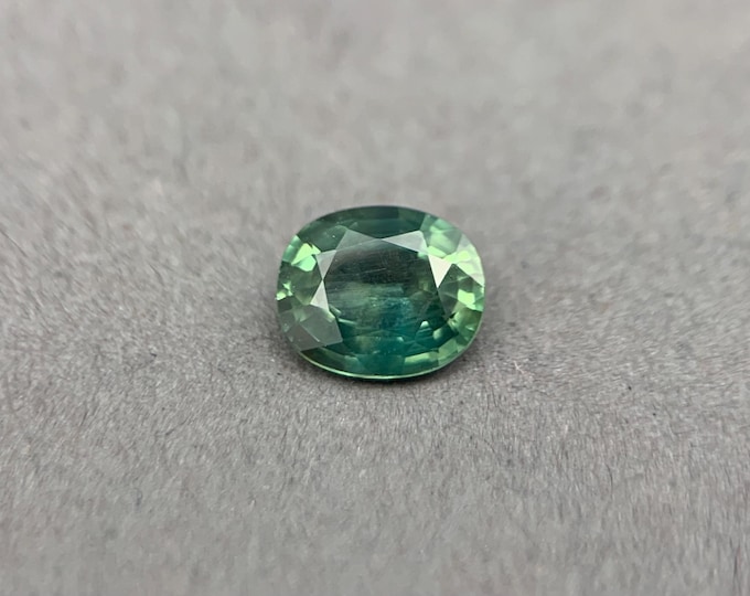 0.65ct. natural sapphire blue green | natural Sapphire | 5.8x4.8 mm | gemstone | Madagascar | gemstone | jewelry | gem #1137