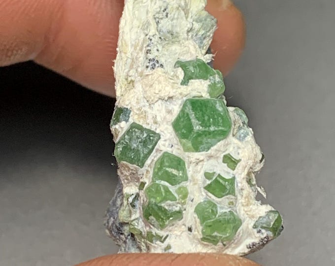 Demantoid Garnet Balochistan /Pakistan Mineral Sample for Collectors - Demantoid Garnet