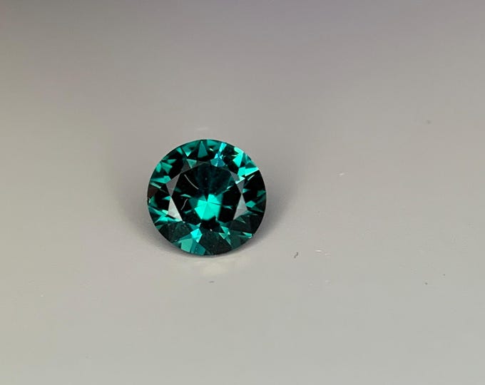 0.68ct Blue Tourmaline Brazil Indigolite | Precision cut 5.5 mm | Blue Tourmaline | Gemstone | Gemstone | Jewelry | Gem #2186