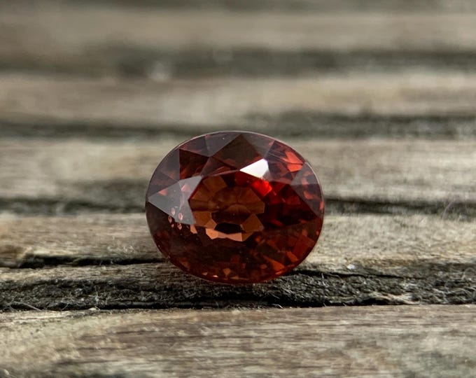 1.11ct. natural Malaya garnet | Tanzania | natural Malaya garnet | 18k jewelry | gemstone | gemstone | jewelry | Gem | Jewelry #1910
