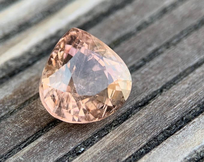 5.33 ct. natural peach tourmaline | 11x10.8 | Mozambique | natural peach tourmaline | gemstone | jewelry | gemstone | gem #812